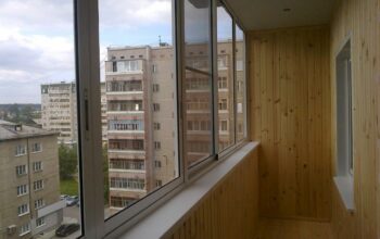 Холодное остекление балконов и лоджий в Красногорске