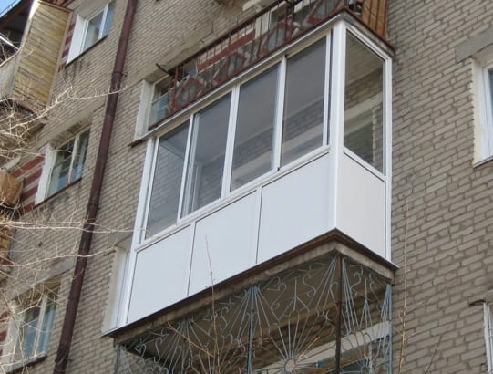 Остекления хрущевских балконов