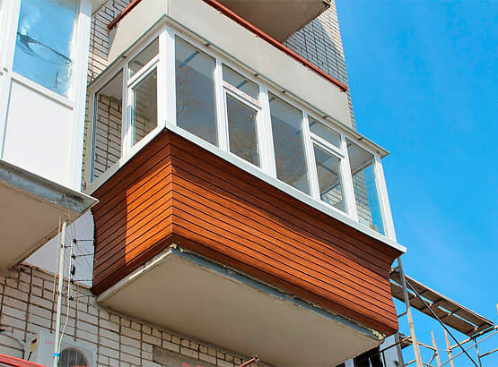 Методы расширения балкона