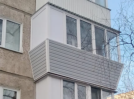 Урегулирование расширения балкона